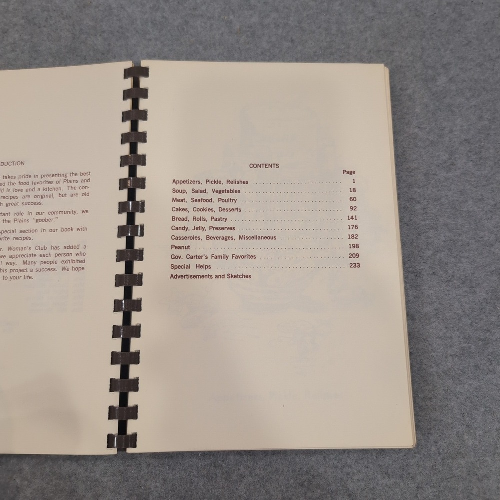 Plains Pot-Pourri Food Favorites Plains GA Jimmy Carter Family Recipes 1977 - Picture 4 of 6